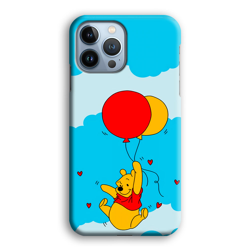 Winnie The Pooh Fly With The Balloons iPhone 13 Pro Case