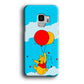 Winnie The Pooh Fly With The Balloons Samsung Galaxy S9 Case