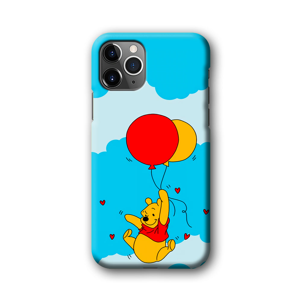 Winnie The Pooh Fly With The Balloons iPhone 11 Pro Max Case