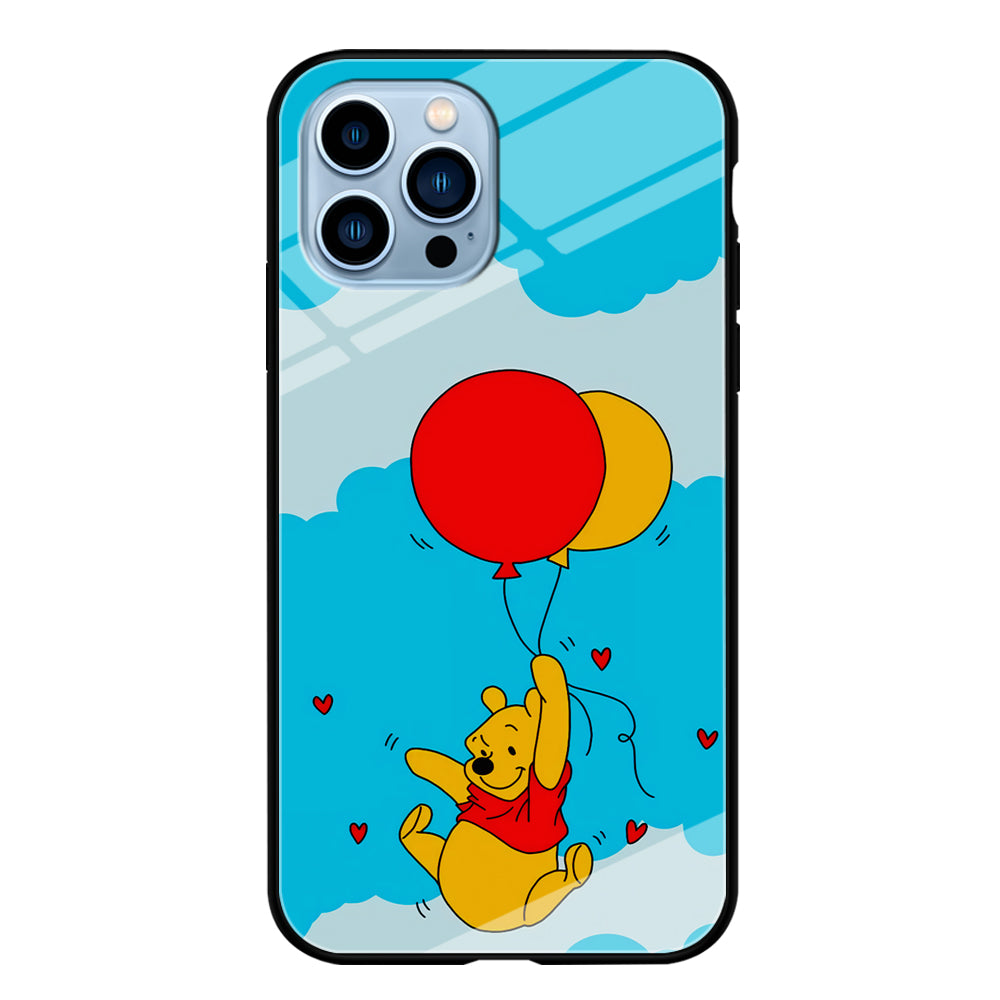 Winnie The Pooh Fly With The Balloons iPhone 13 Pro Case