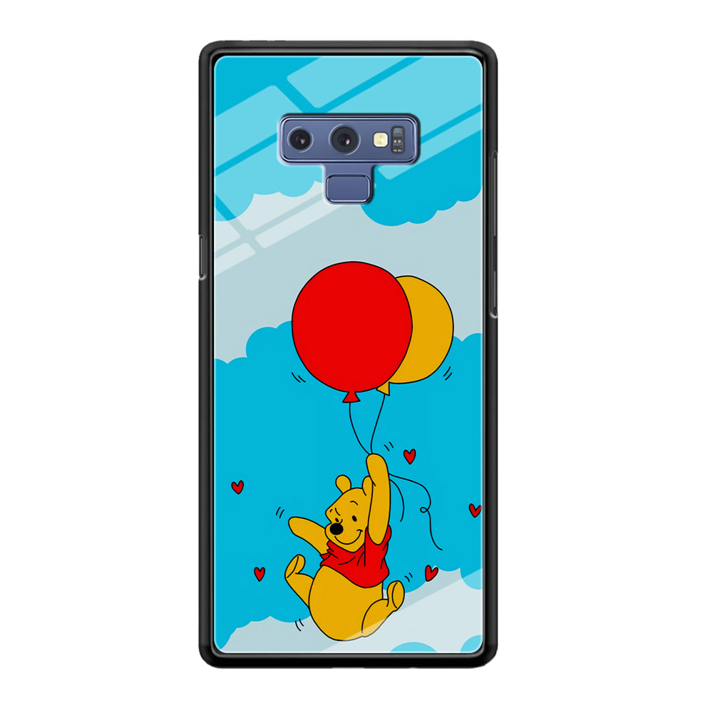 Winnie The Pooh Fly With The Balloons Samsung Galaxy Note 9 Case