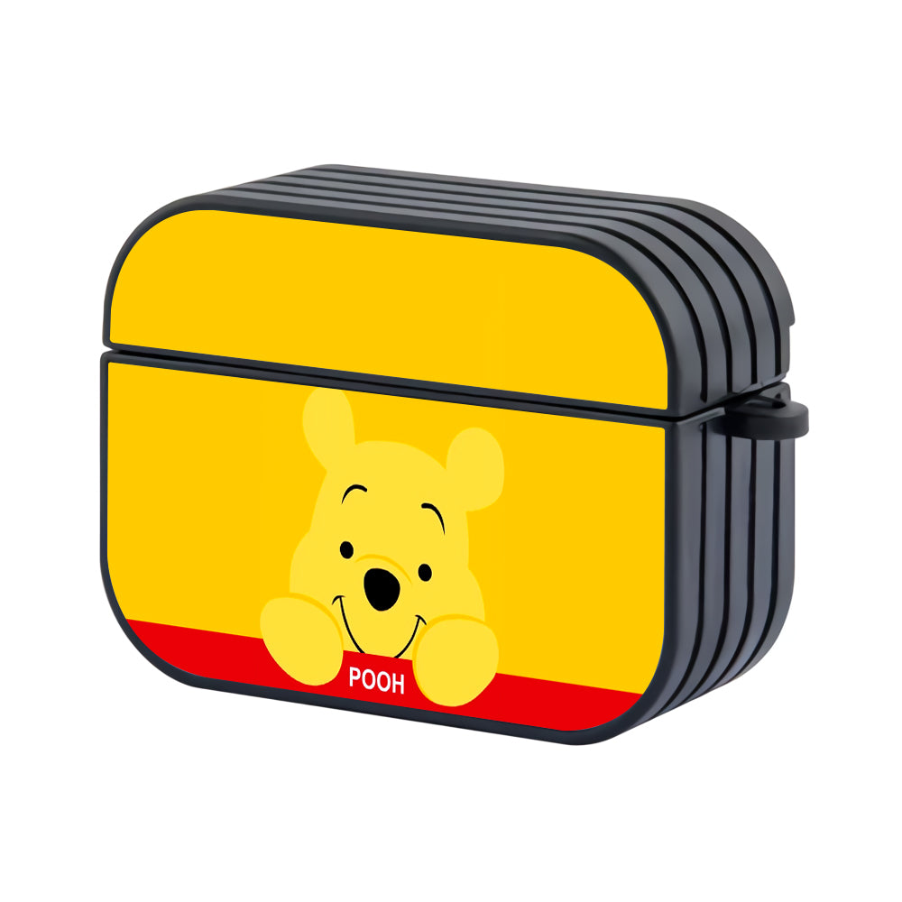 Winnie The Pooh Smiling Face Hard Plastic Case Cover For Apple Airpods Pro 2 - Ezzystore