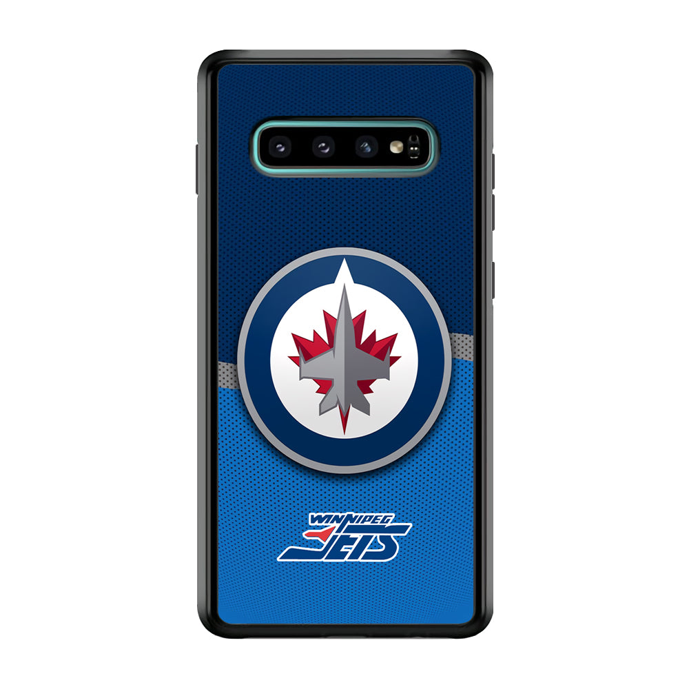 Winnipeg Jets Team Logo Samsung Galaxy S10 Plus Case