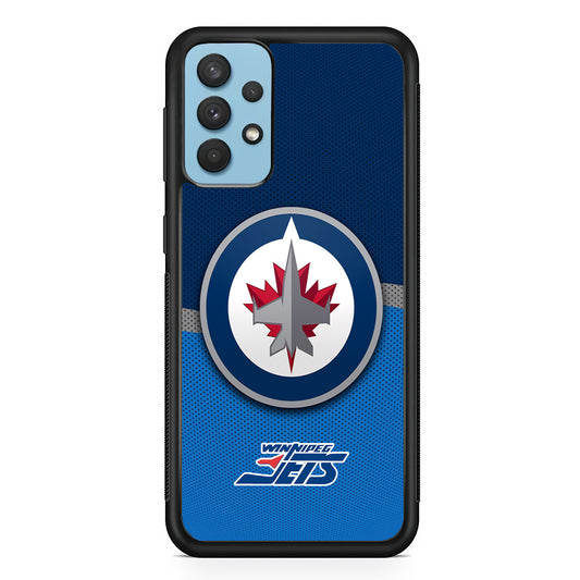 Winnipeg Jets Team Logo Samsung Galaxy A32 Case
