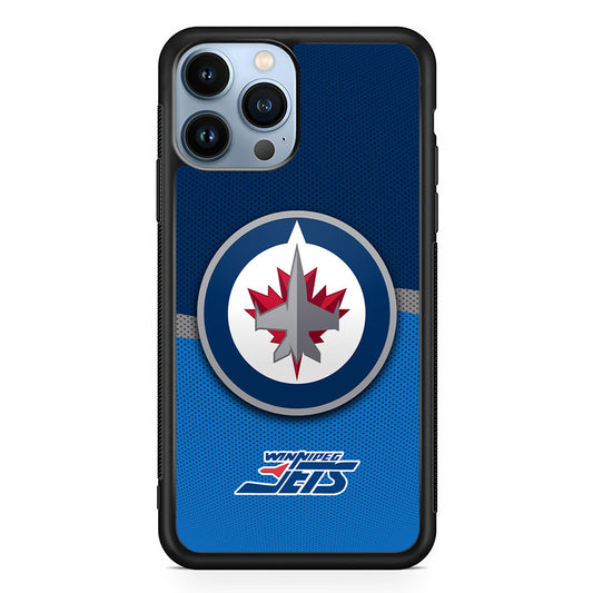 Winnipeg Jets Team Logo iPhone 13 Pro Case