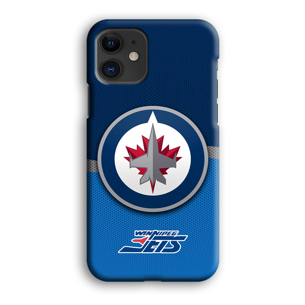 Winnipeg Jets Team Logo iPhone 12 Case