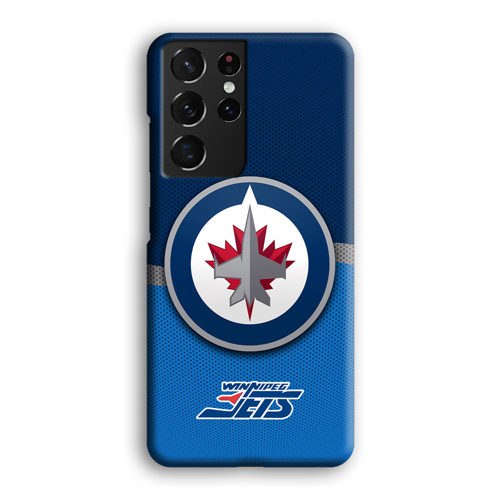 Winnipeg Jets Team Logo Samsung Galaxy S21 Ultra Case