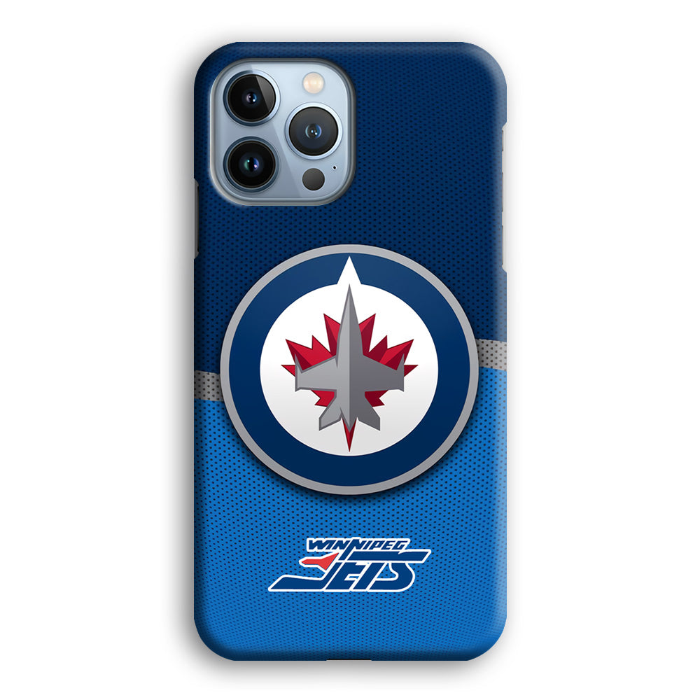 Winnipeg Jets Team Logo iPhone 13 Pro Case