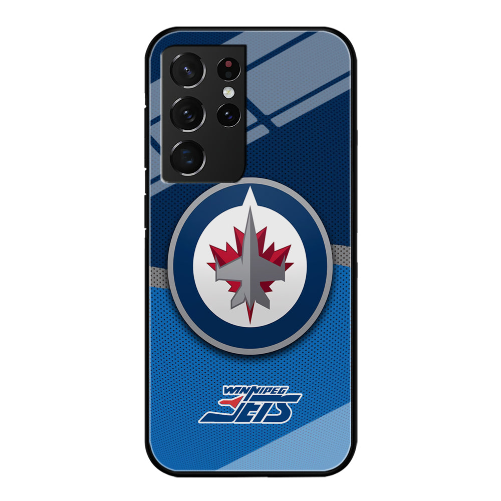 Winnipeg Jets Team Logo Samsung Galaxy S21 Ultra Case