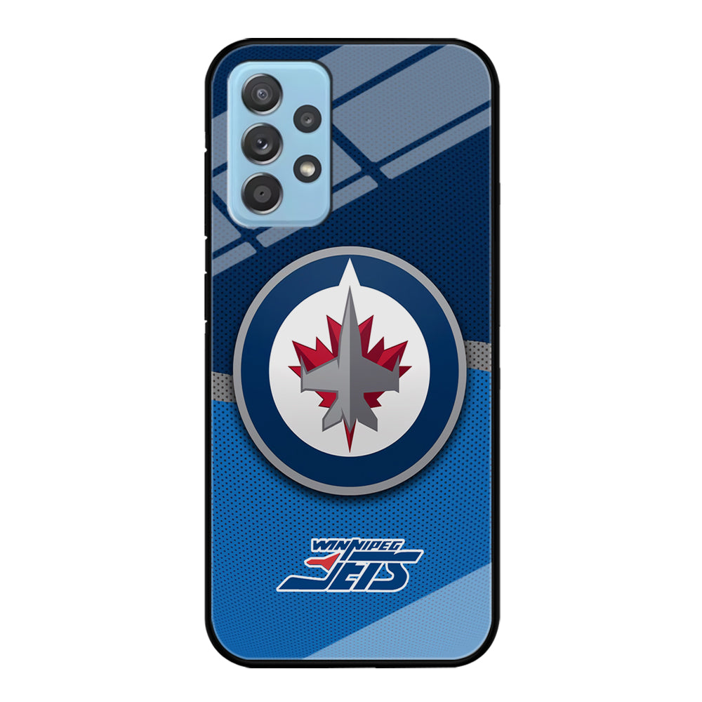 Winnipeg Jets Team Logo Samsung Galaxy A72 Case