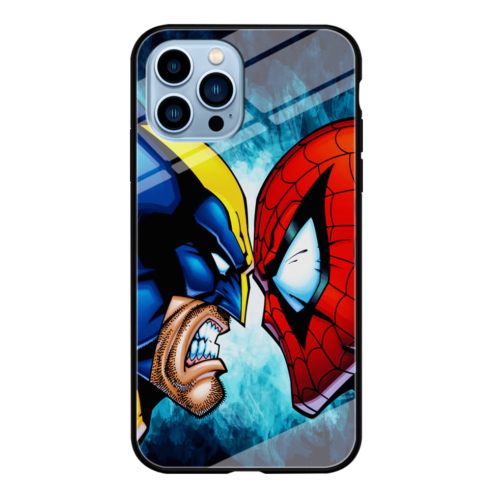 Wolverine X Spiderman iPhone 15 Pro Case