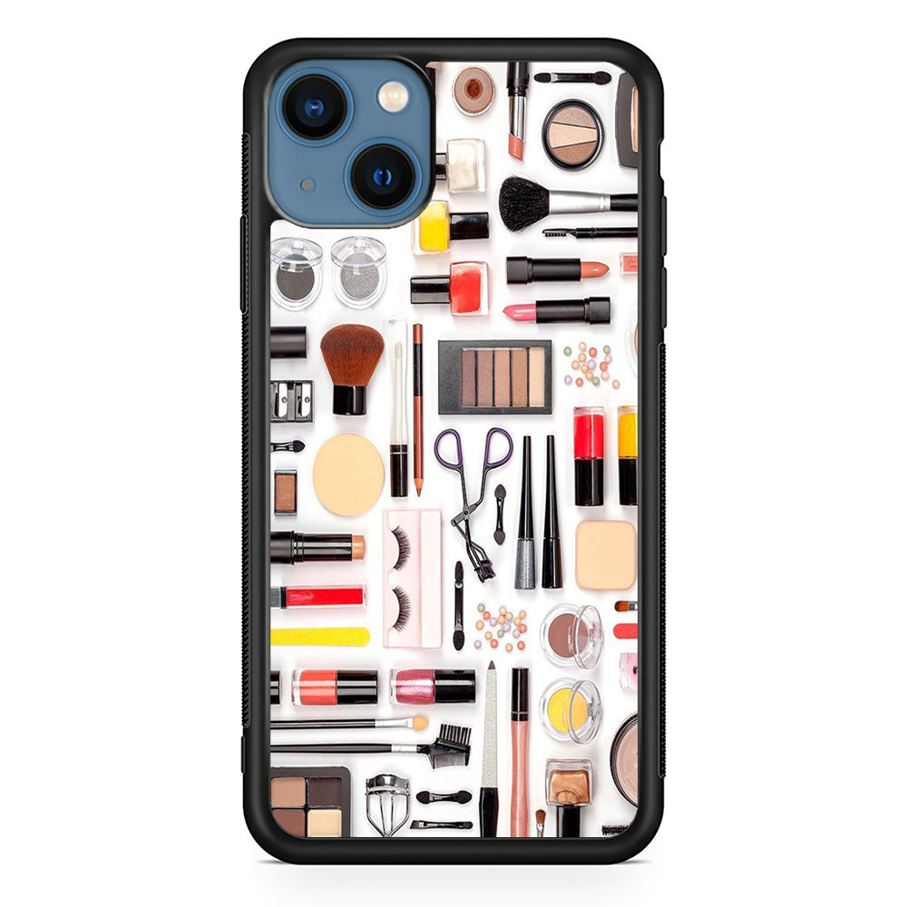 Woman Make Up Full Set iPhone 15 Plus Case