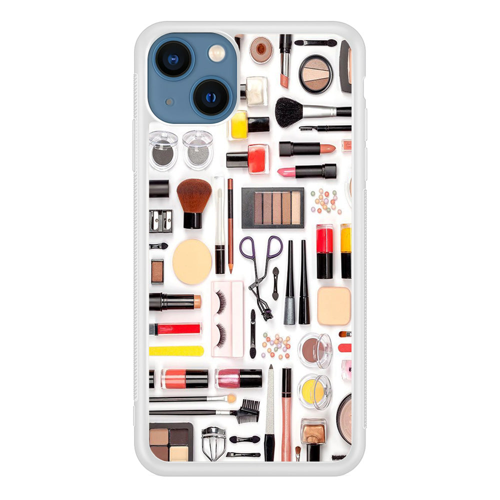 Woman Make Up Full Set iPhone 15 Plus Case