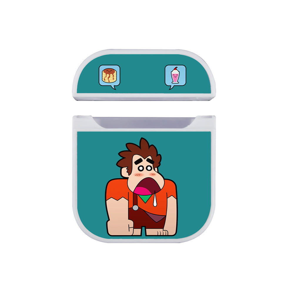Wreck It Ralph Feeling Hungry Hard Plastic Case Cover For Apple Airpods