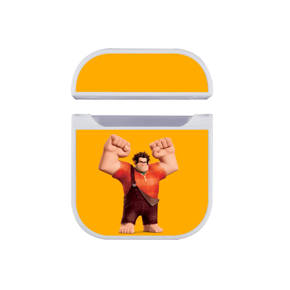 Wreck It Ralph Strong Hard Plastic Case Cover For Apple Airpods