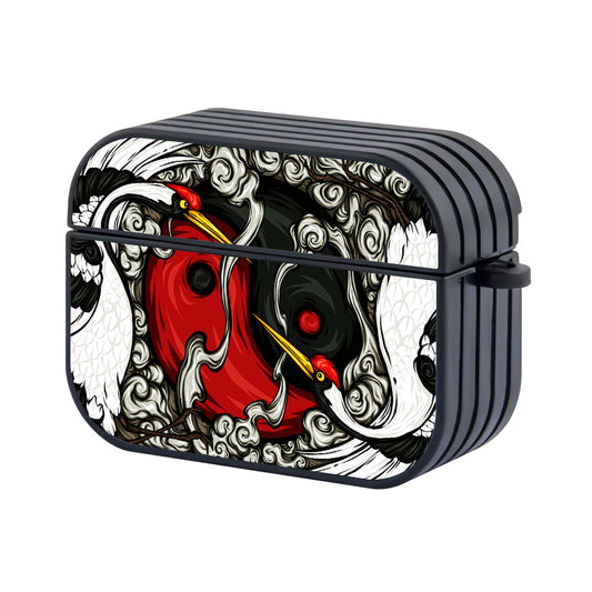 Yin Yang Japanese Art Graffiti Hard Plastic Case Cover For Apple Airpods Pro 2 - Ezzystore