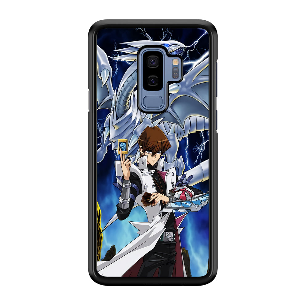 Yu Gi Oh Seto kaiba With Blue Eyes White Dragon Samsung Galaxy S9 Plus Case