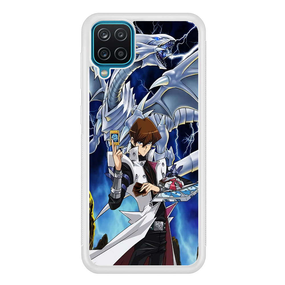 Yu Gi Oh Seto kaiba With Blue Eyes White Dragon Samsung Galaxy A12 Case