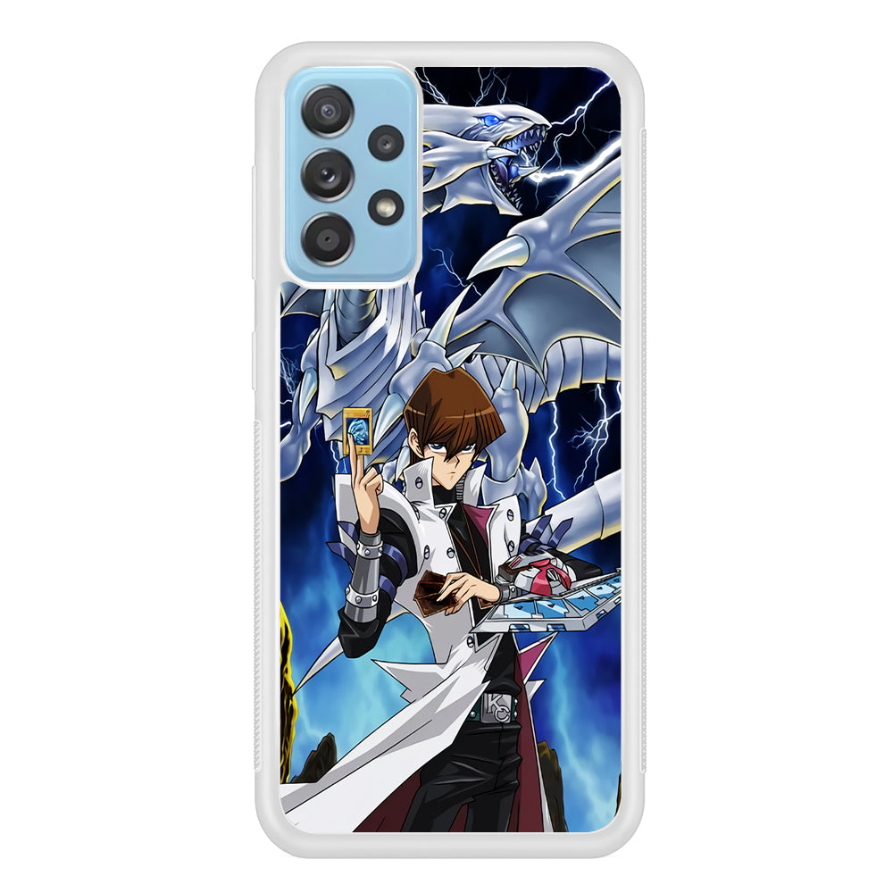 Yu Gi Oh Seto kaiba With Blue Eyes White Dragon Samsung Galaxy A72 Case
