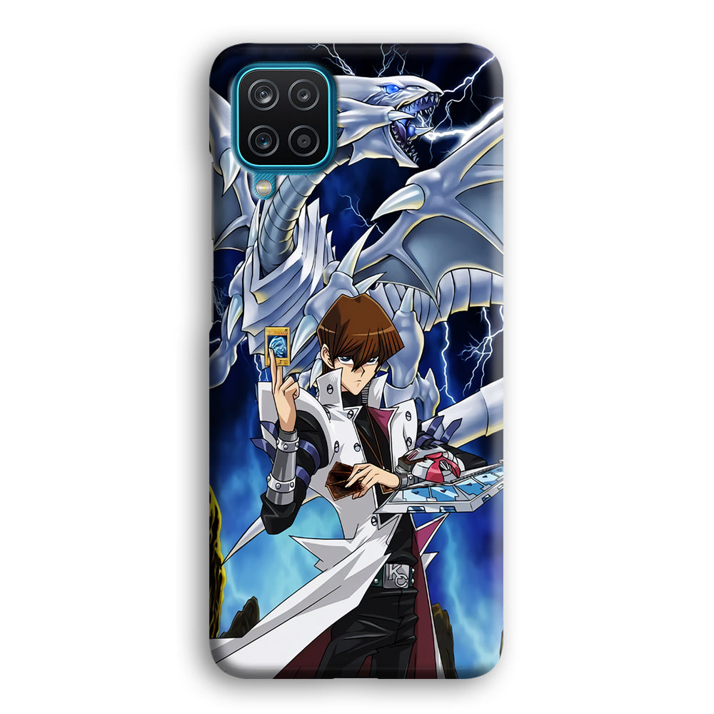 Yu Gi Oh Seto kaiba With Blue Eyes White Dragon Samsung Galaxy A12 Case