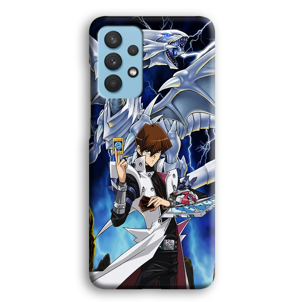 Yu Gi Oh Seto kaiba With Blue Eyes White Dragon Samsung Galaxy A32 Case