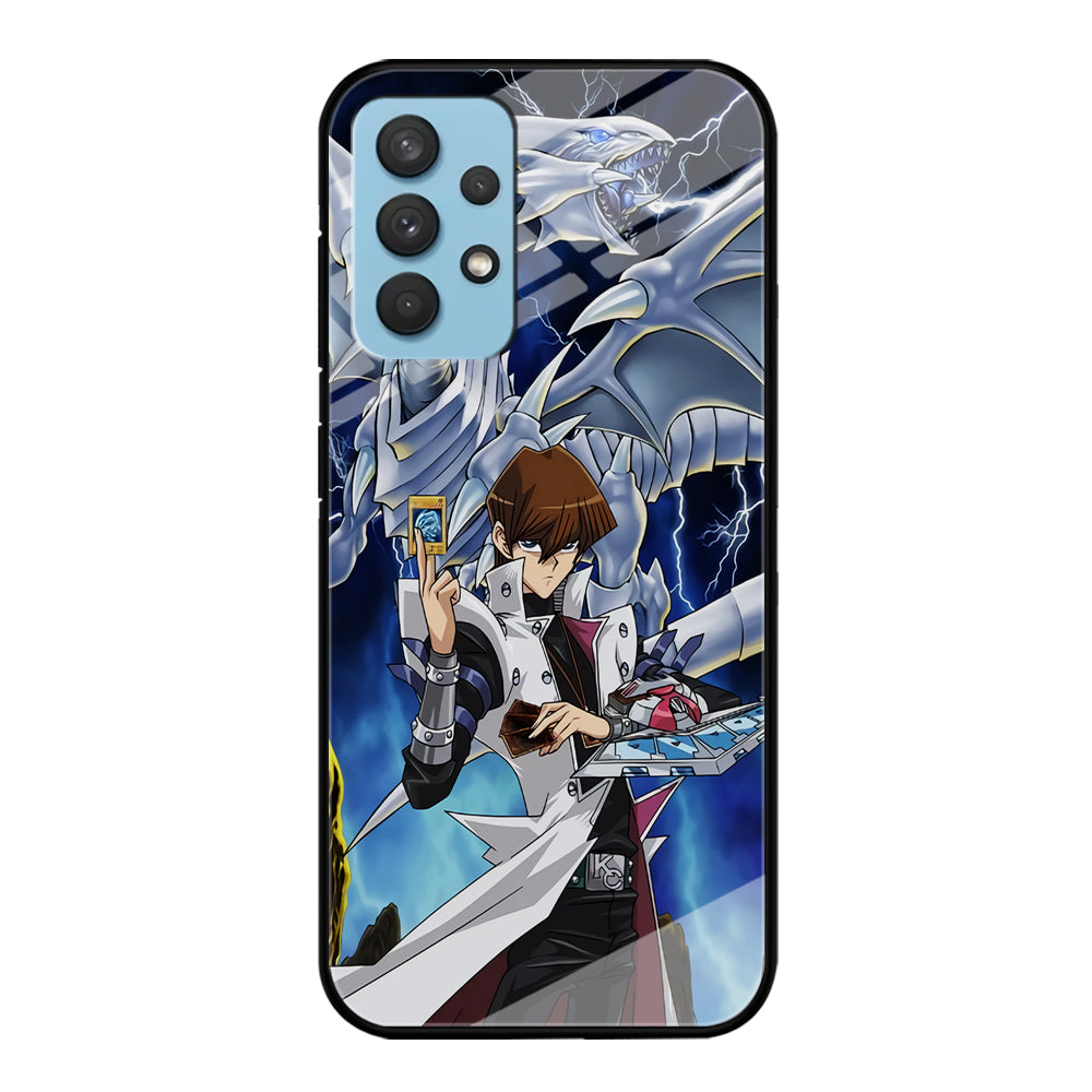 Yu Gi Oh Seto kaiba With Blue Eyes White Dragon Samsung Galaxy A32 Case