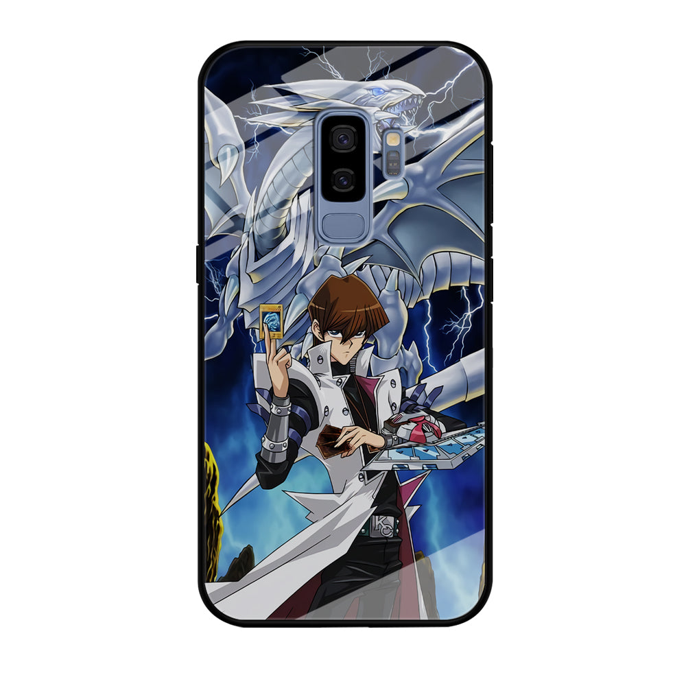 Yu Gi Oh Seto kaiba With Blue Eyes White Dragon Samsung Galaxy S9 Plus Case