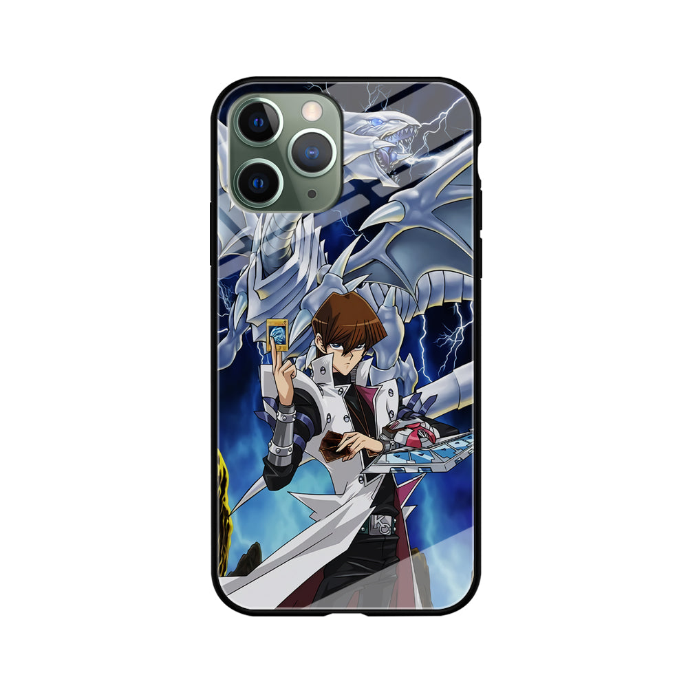 Yu Gi Oh Seto kaiba With Blue Eyes White Dragon iPhone 11 Pro Max Case