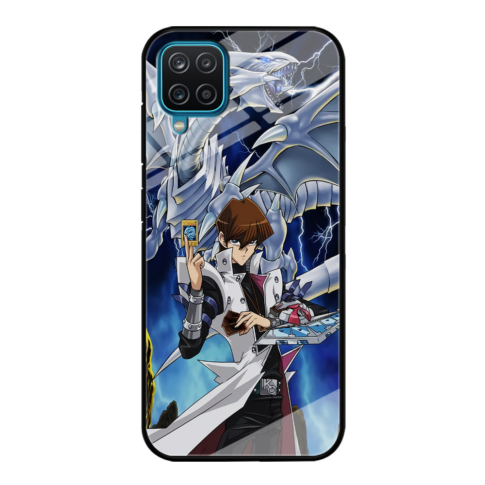 Yu Gi Oh Seto kaiba With Blue Eyes White Dragon Samsung Galaxy A12 Case