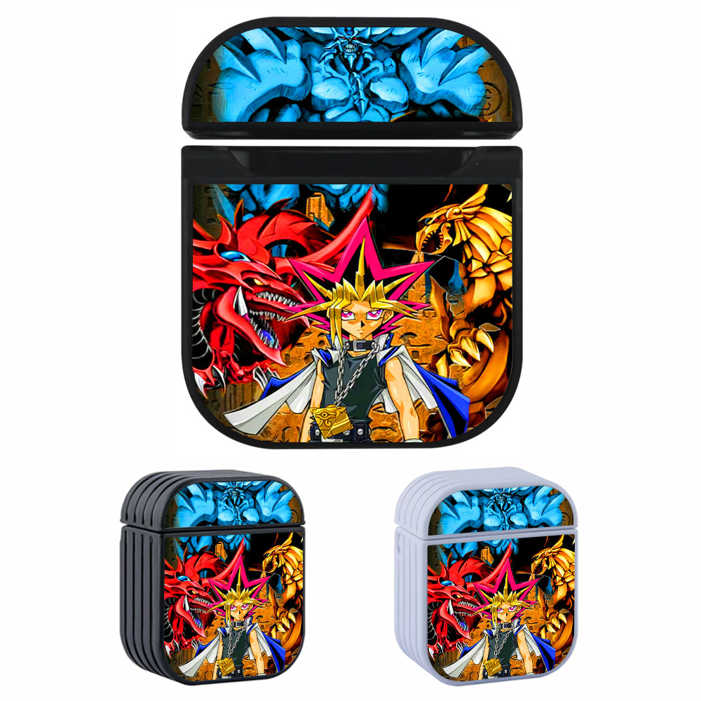 Yugioh Yami Yugi Summon Monster Hard Plastic Case Cover For Apple Airpods