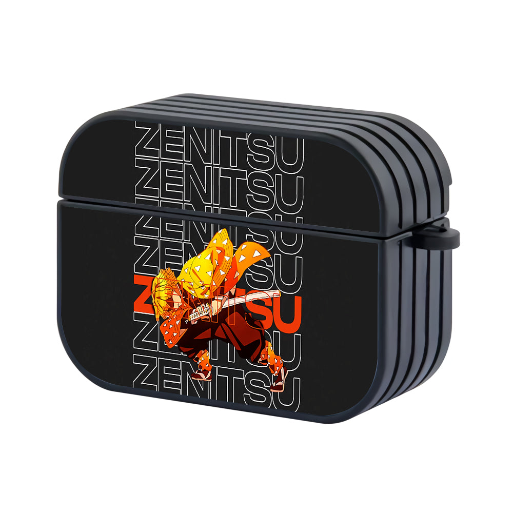Zenitsu Agatsuma Breath Of Thunder Hard Plastic Case Cover For Apple Airpods Pro 2 - Ezzystore