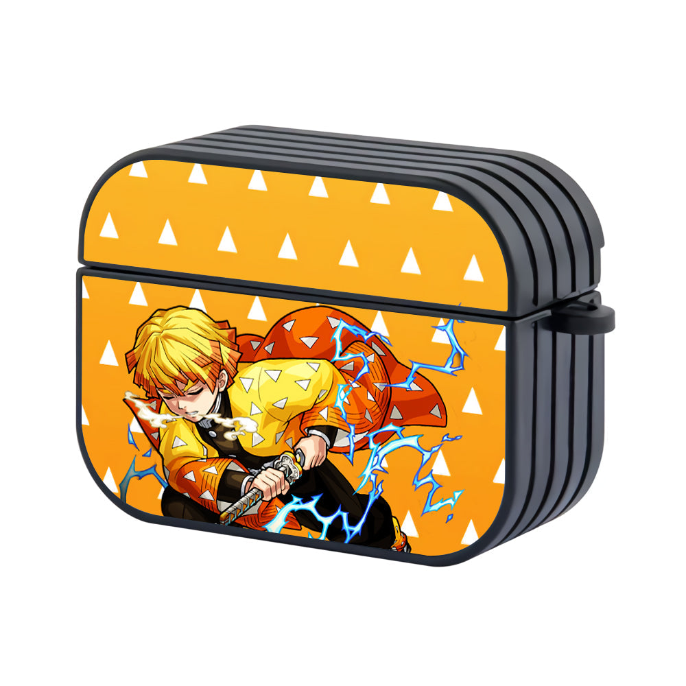 Zenitsu Breath Of Thunder Hard Plastic Case Cover For Apple Airpods Pro 2 - Ezzystore