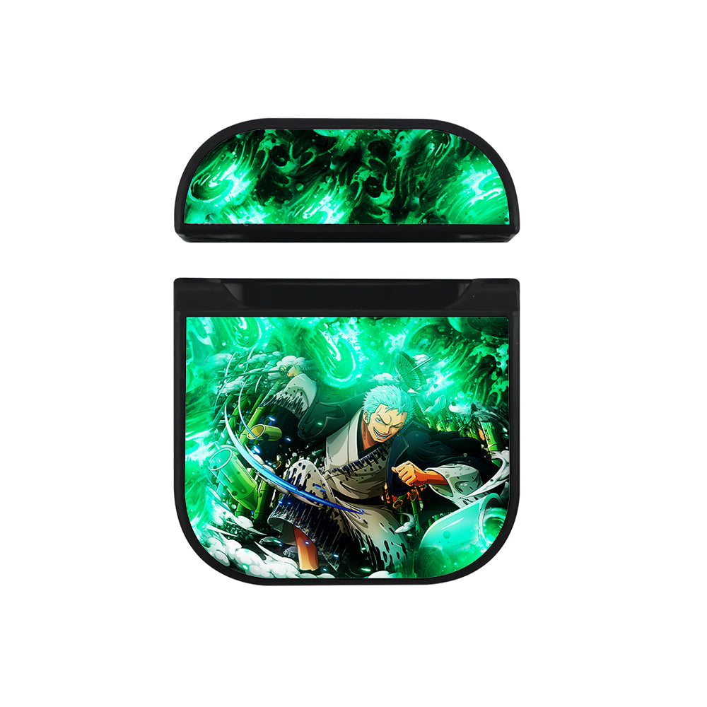 Zoro Sword One Piece Comic Hard Plastic Case Cover For Apple Airpods