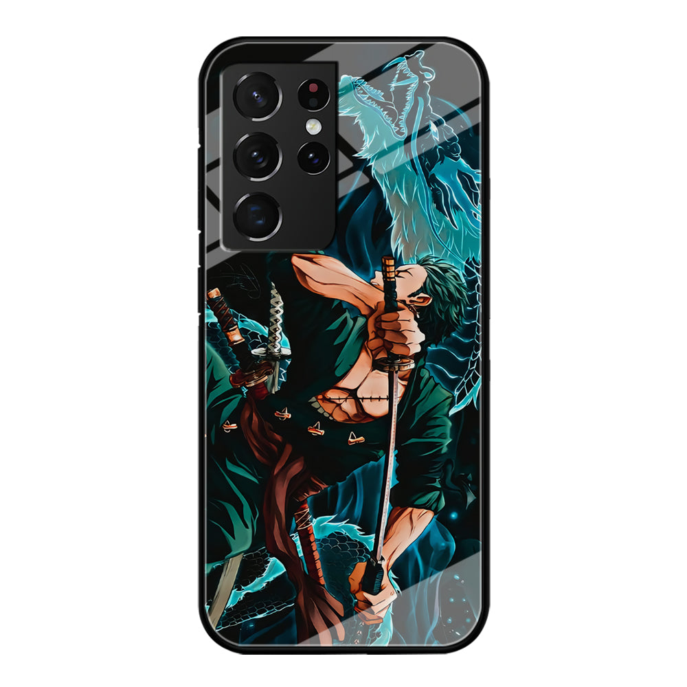 Zoro Sword Power Samsung Galaxy S21 Ultra Case