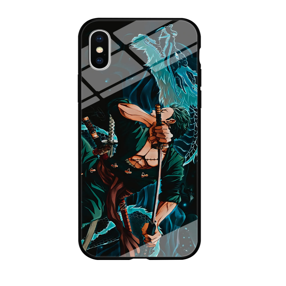 Zoro Sword Power iPhone X Case