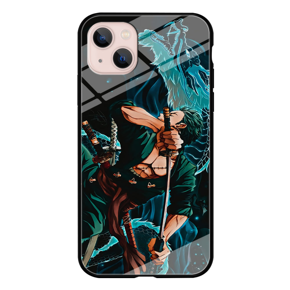 Zoro Sword Power iPhone 14 Plus Case