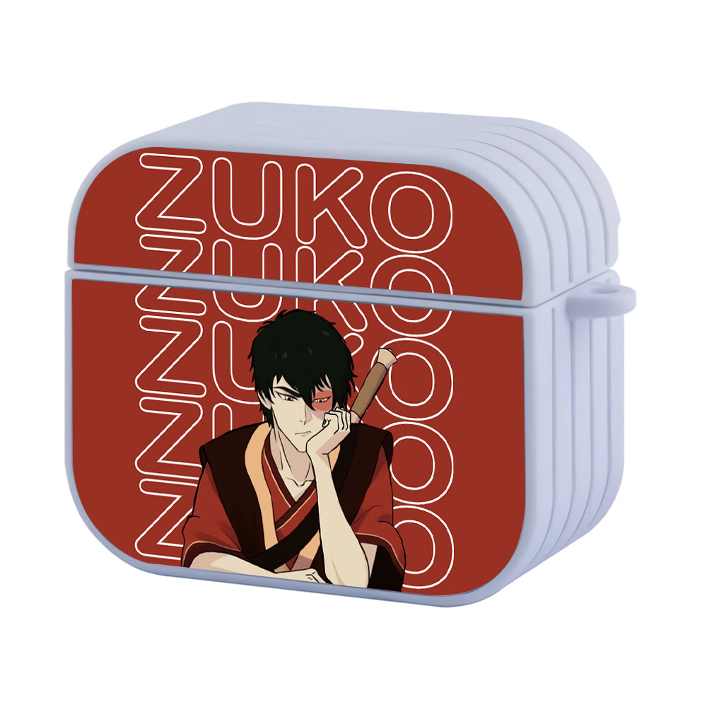 Zuko Avatar Firebender Hard Plastic Case Cover For Apple Airpods 3
