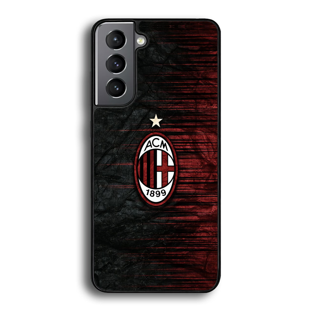 AC Milan Abstract Pattern Samsung Galaxy S21 Case