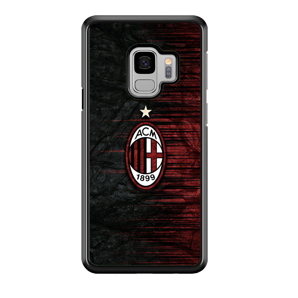 AC Milan Abstract Pattern Samsung Galaxy S9 Case