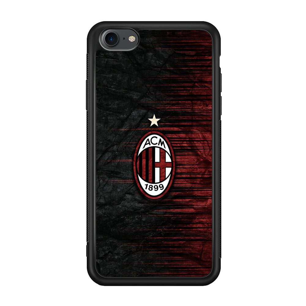 AC Milan Abstract Pattern iPhone 8 Case