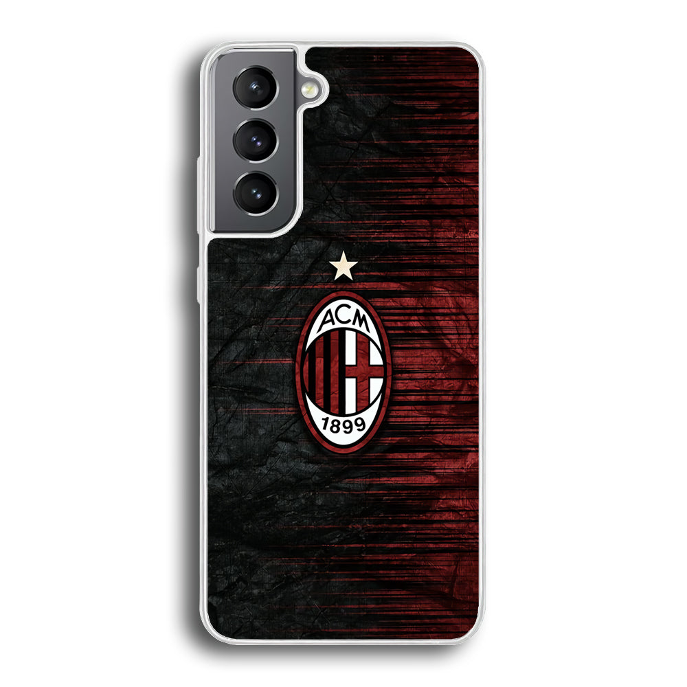 AC Milan Abstract Pattern Samsung Galaxy S21 Case