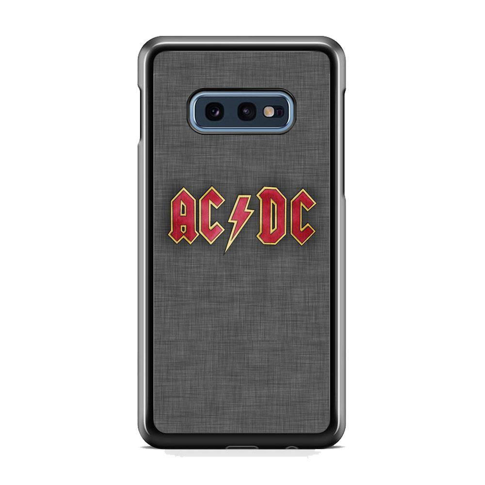 AC DC Grey Serrate Wallpapers Samsung Galaxy 10e Case - ezzyst