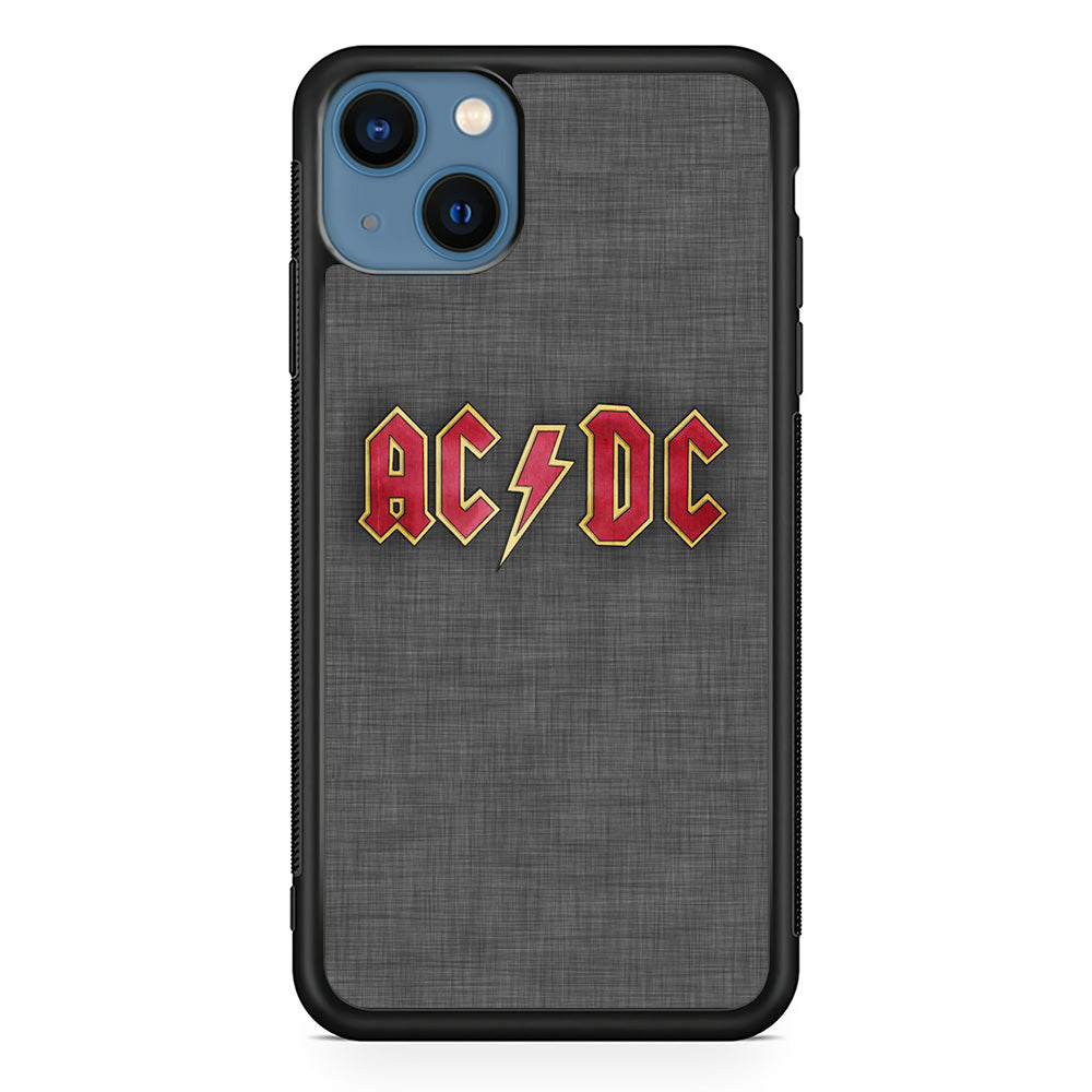 AC DC Grey Serrate Wallpapers iPhone 13 Case