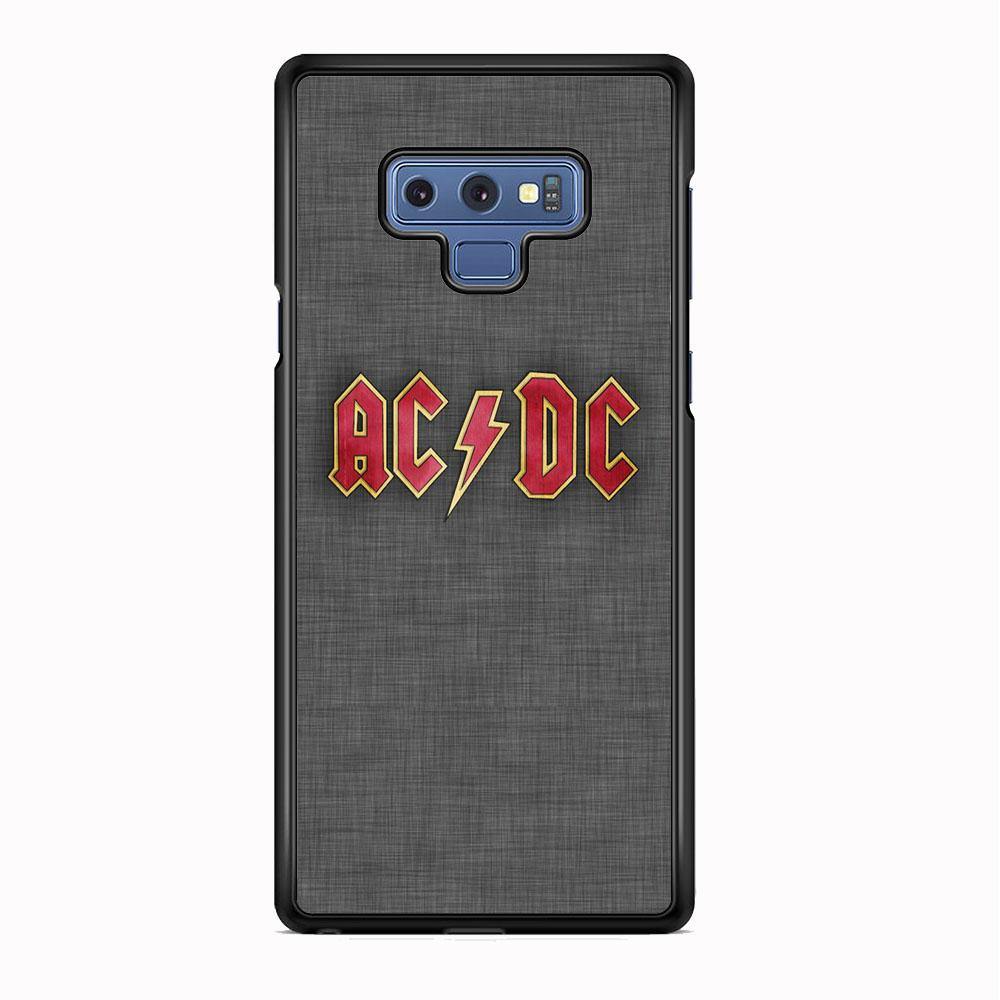 AC DC Grey Serrate Wallpapers Samsung Galaxy Note 9 Case - ezzyst