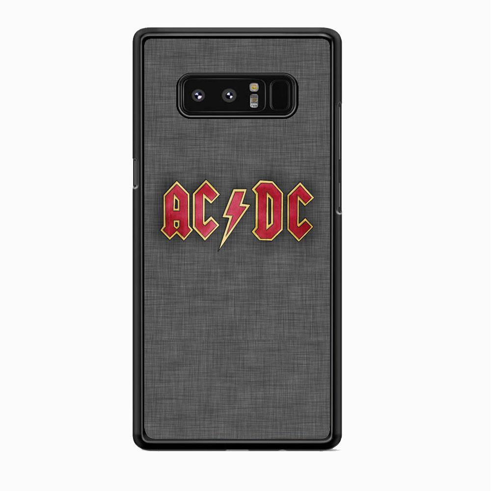 AC DC Grey Serrate Wallpapers Samsung Galaxy Note 8 Case - ezzyst