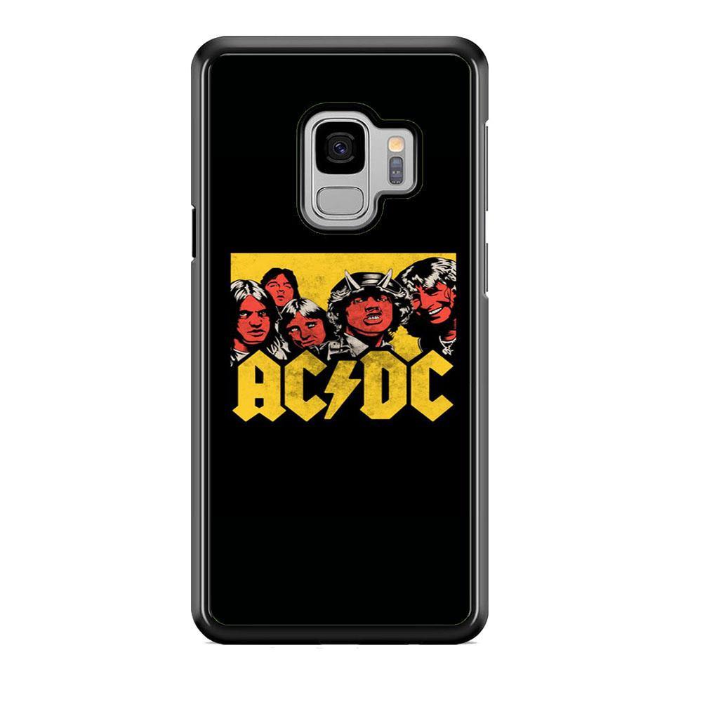 AC DC Player Cartoon Logo Samsung Galaxy S9 Case - ezzyst