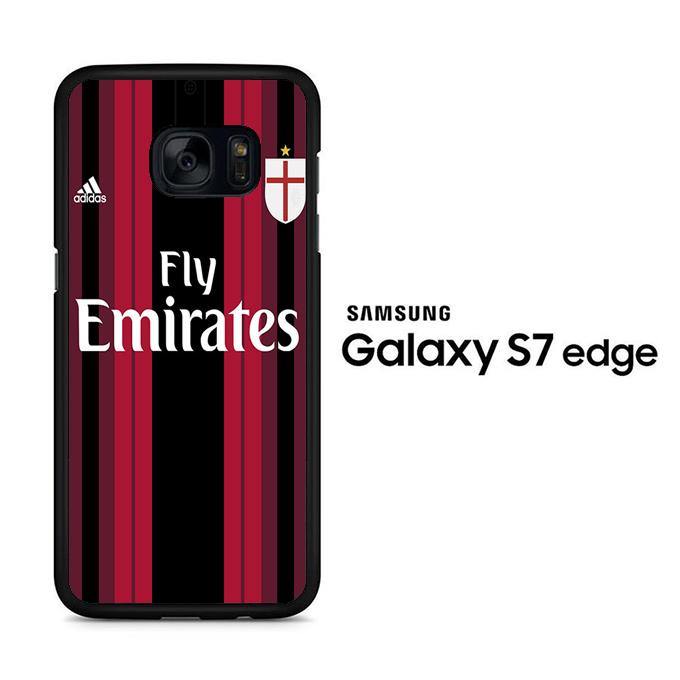 AC Milan Jersey Home Samsung Galaxy S7 Edge Case - ezzyst