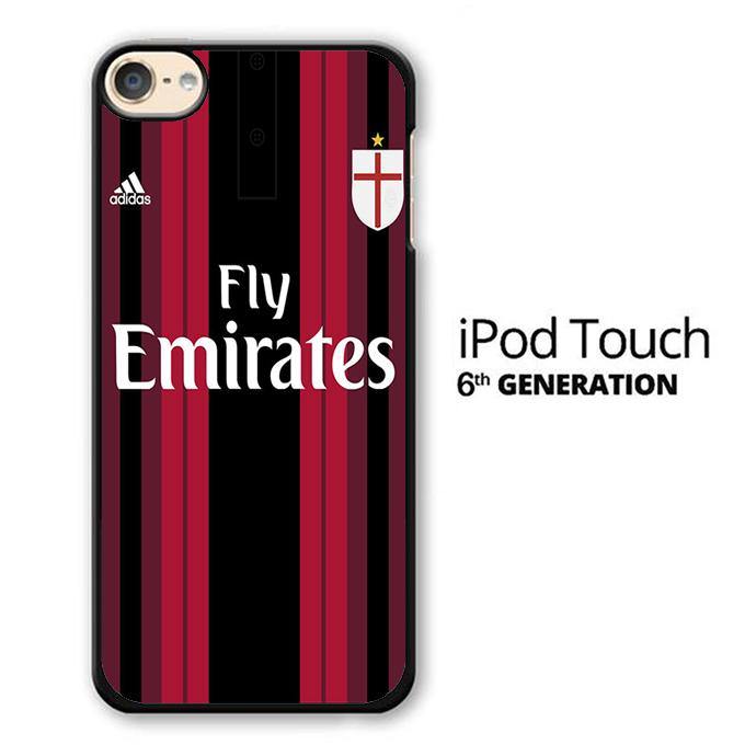 AC Milan Jersey Home iPod Touch 6 Case - Ezzystore