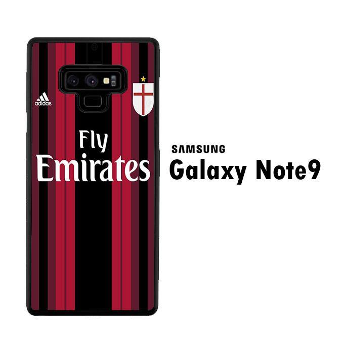AC Milan Jersey Home Samsung Galaxy Note 9 Case - ezzyst