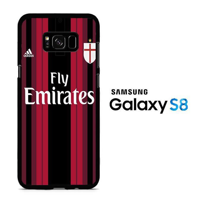 AC Milan Jersey Home Samsung Galaxy S8 Case - ezzyst